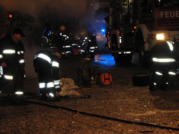 Feuerwehrübung, Fa. Mes - 