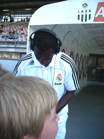 Lask vs. Real Madrid ... und ich dabei - 