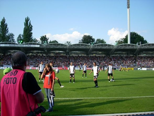 Lask vs. Real Madrid ... und ich dabei - 