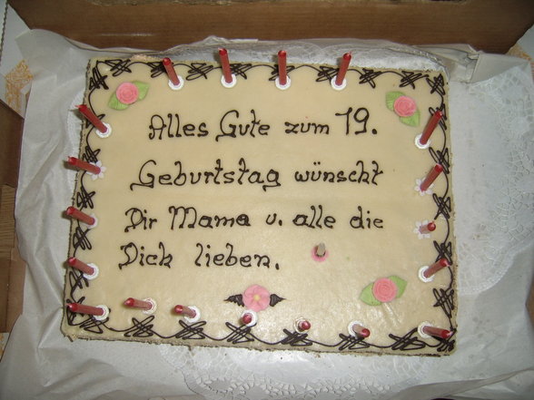  19.Geburtstag von meiner sister - 