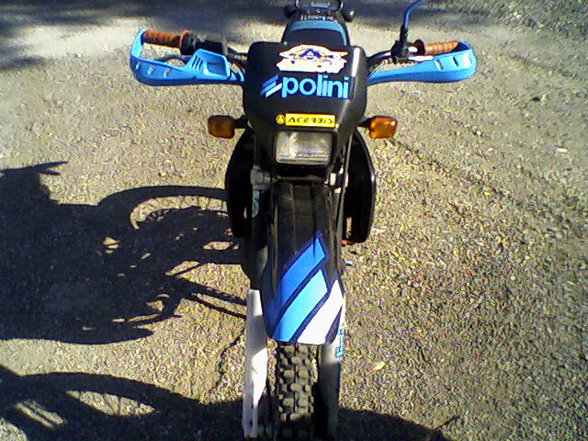 mei altes Moped - 