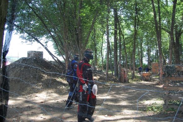 Paintball spielen - 