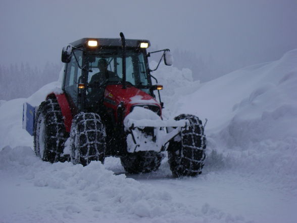 Winter 2008/09 sehr viel schnee - 