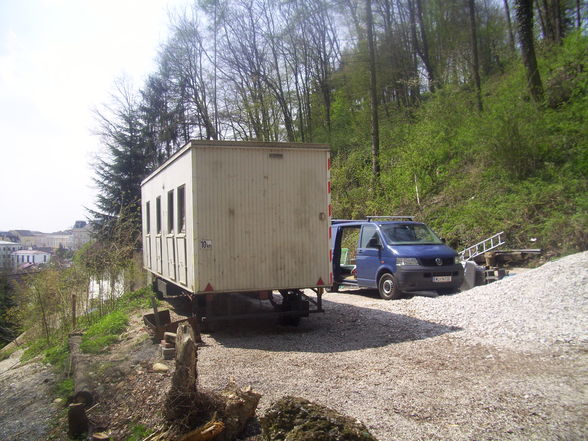 Bauhütte Bauwagen - 