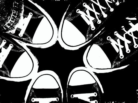 converse and vans - 