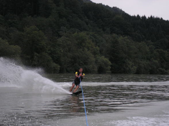 wasser-skifahren an der donau!! - 