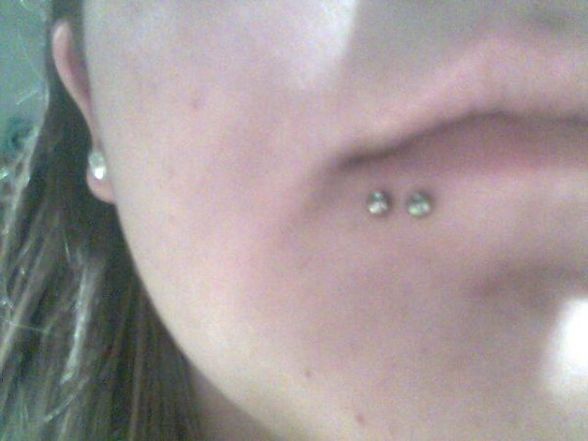 meiine piercings. - 