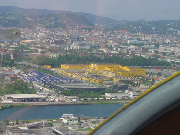 Segelflug über Linz - 