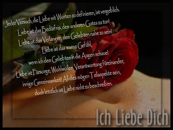 Muss Liebe schön sein *heul* - 