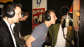 Nette Bands zu Gast bei uns im Studio - 