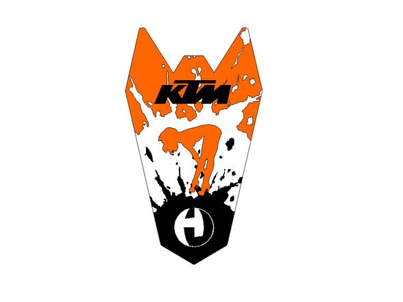 self-made Grafik-Kit KTM EXC '08 - 