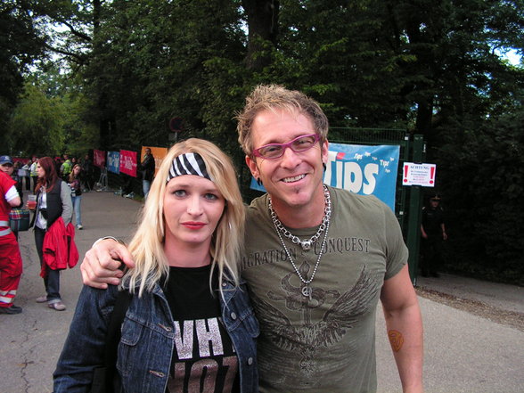 Treffen mit PINK Drummer MARK - 