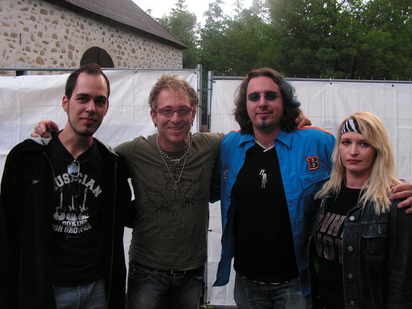 Treffen mit PINK Drummer MARK - 