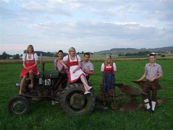 Fotoshooting fürs Plakat - 