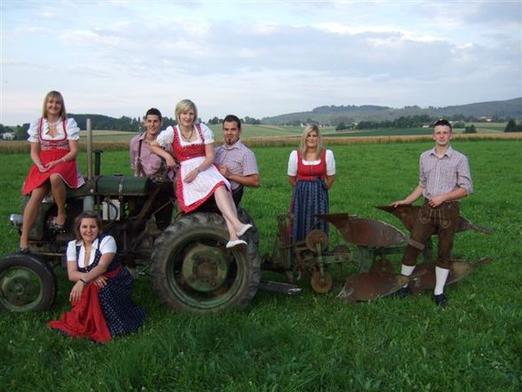 Fotoshooting fürs Plakat - 