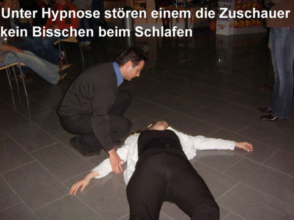 Hypnoseshows von mir - 