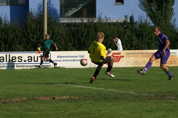 Ich im Tor gegen Austria Salzburg - 