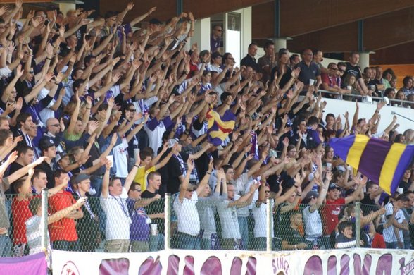 Ich im Tor gegen Austria Salzburg - 