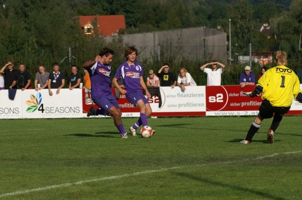 Ich im Tor gegen Austria Salzburg - 