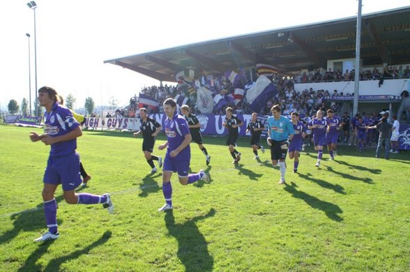 Ich im Tor gegen Austria Salzburg - 