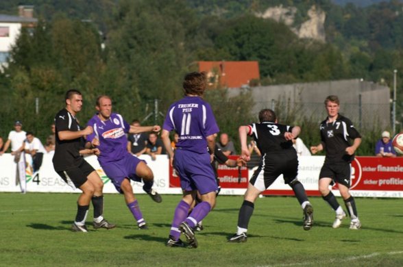 Ich im Tor gegen Austria Salzburg - 