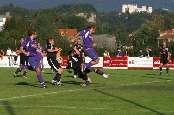 Ich im Tor gegen Austria Salzburg - 