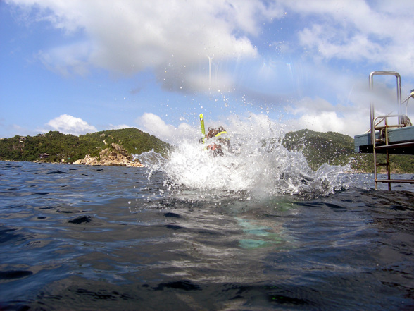 Tiefseetauchen bei Koh Tao - 