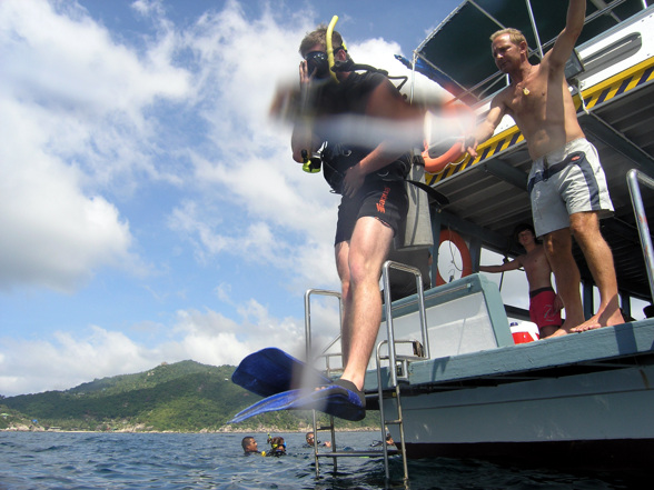 Tiefseetauchen bei Koh Tao - 