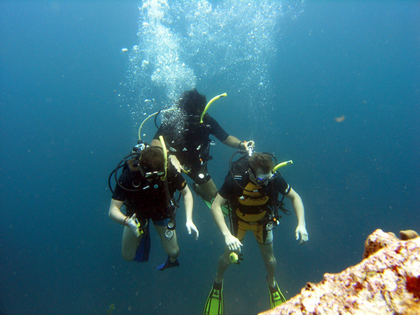 Tiefseetauchen bei Koh Tao - 