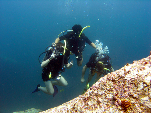 Tiefseetauchen bei Koh Tao - 