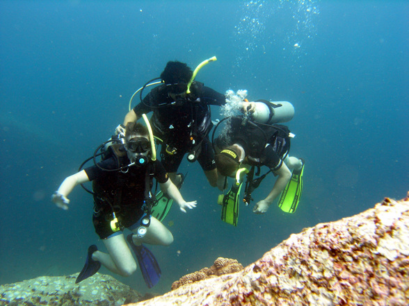 Tiefseetauchen bei Koh Tao - 