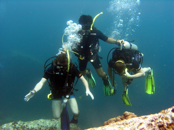 Tiefseetauchen bei Koh Tao - 