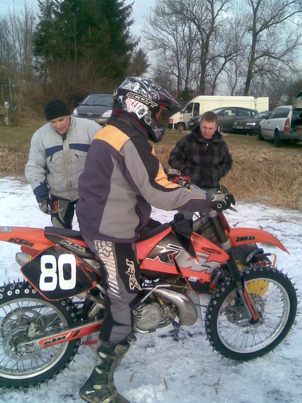 motocross am eis - 