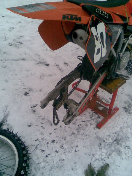 motocross am eis - 