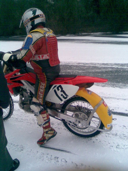 motocross am eis - 