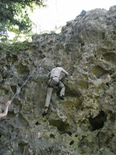 Klettern im Lueggraben - 