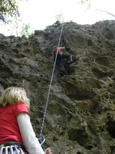 Klettern im Lueggraben - 