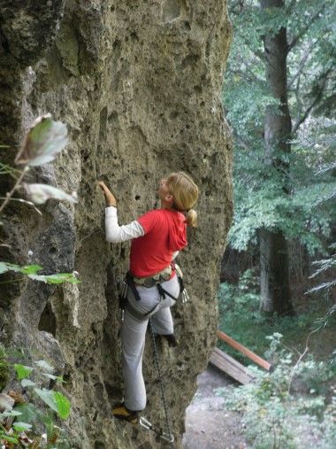 Klettern im Lueggraben - 