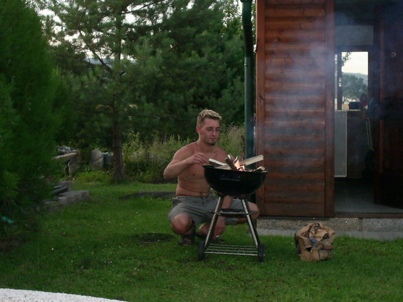 Beim Grillen - 