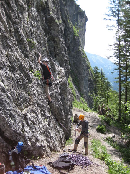 13.06.2009 Klettern Hengstpass - 