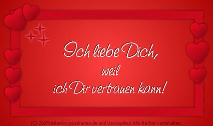 Ich liebe dich!  - 