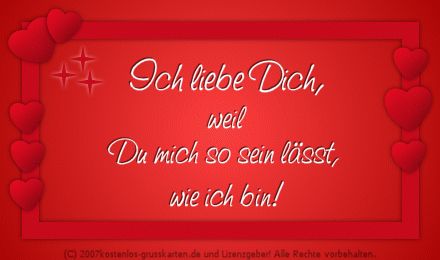 Ich liebe dich!  - 