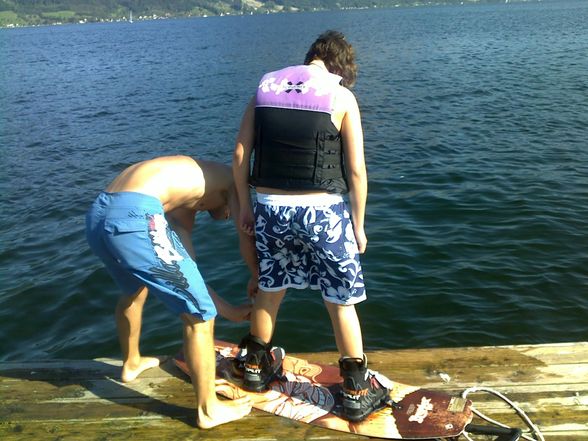 Wakeborden am Traunsee - 