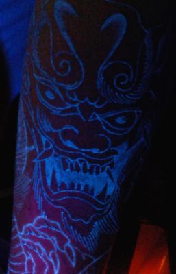 UV Blacklight Tattoo - 