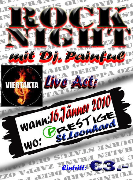 Rock Night @Prestige St.L. - 