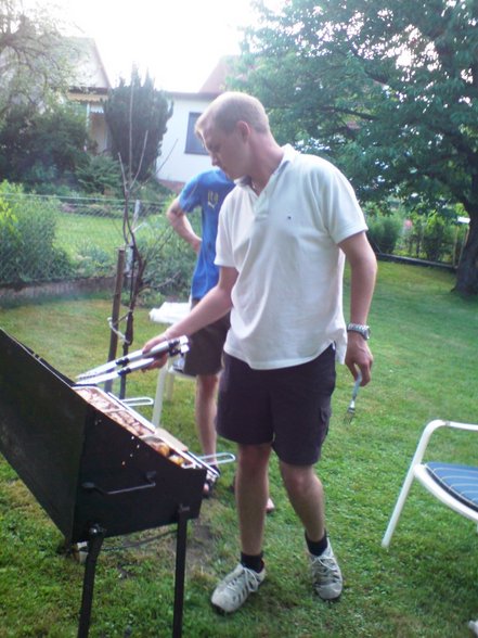 Grillen bei Peter am 08.06.2007 - 