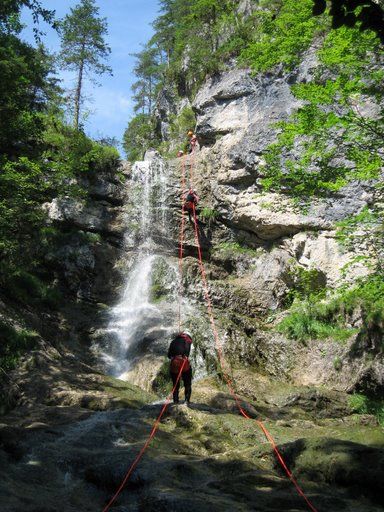 Sigi beim Raften und Canyoning - 