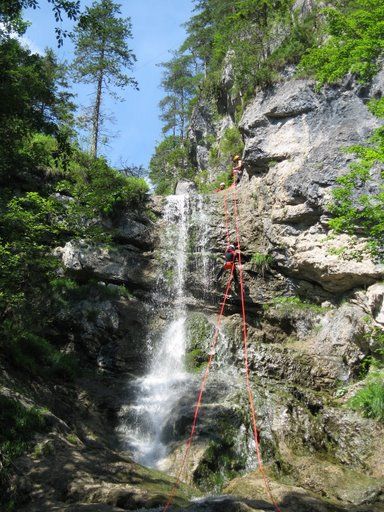 Sigi beim Raften und Canyoning - 