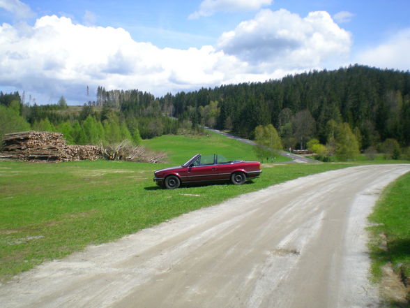 fahrt zur burg piberstein mit cabrio =D - 