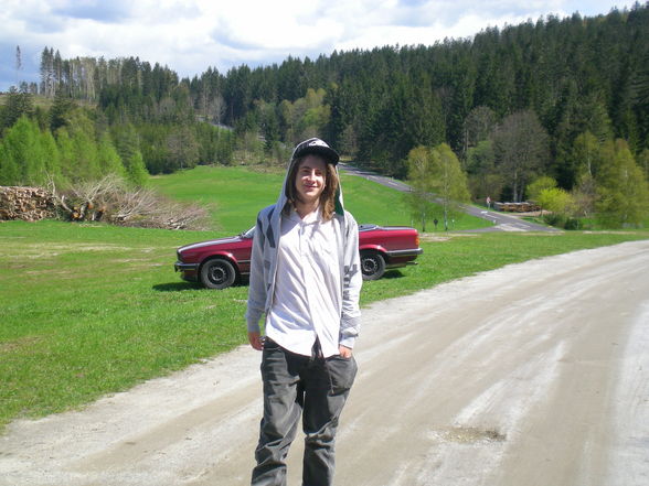 fahrt zur burg piberstein mit cabrio =D - 